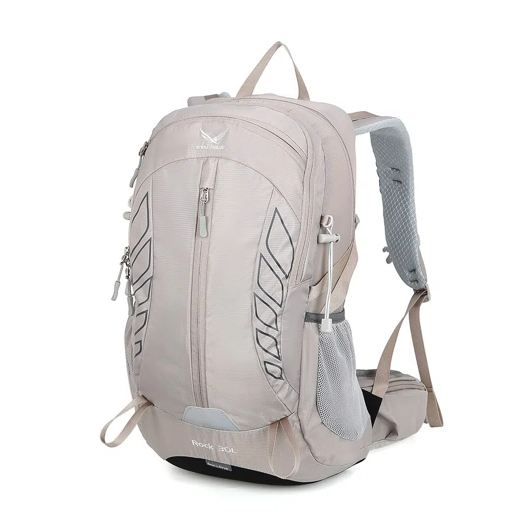 کوله پشتی 30 لیتری اسنوهاک مدل ROCK کد SN-B3120 رنگ طوسی روشن